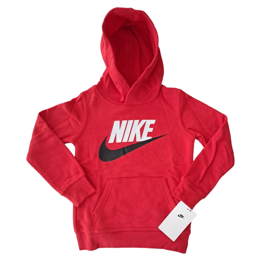 Nike Sportswear Pullover Hoodie Various Sizes  NWT University Red/Black